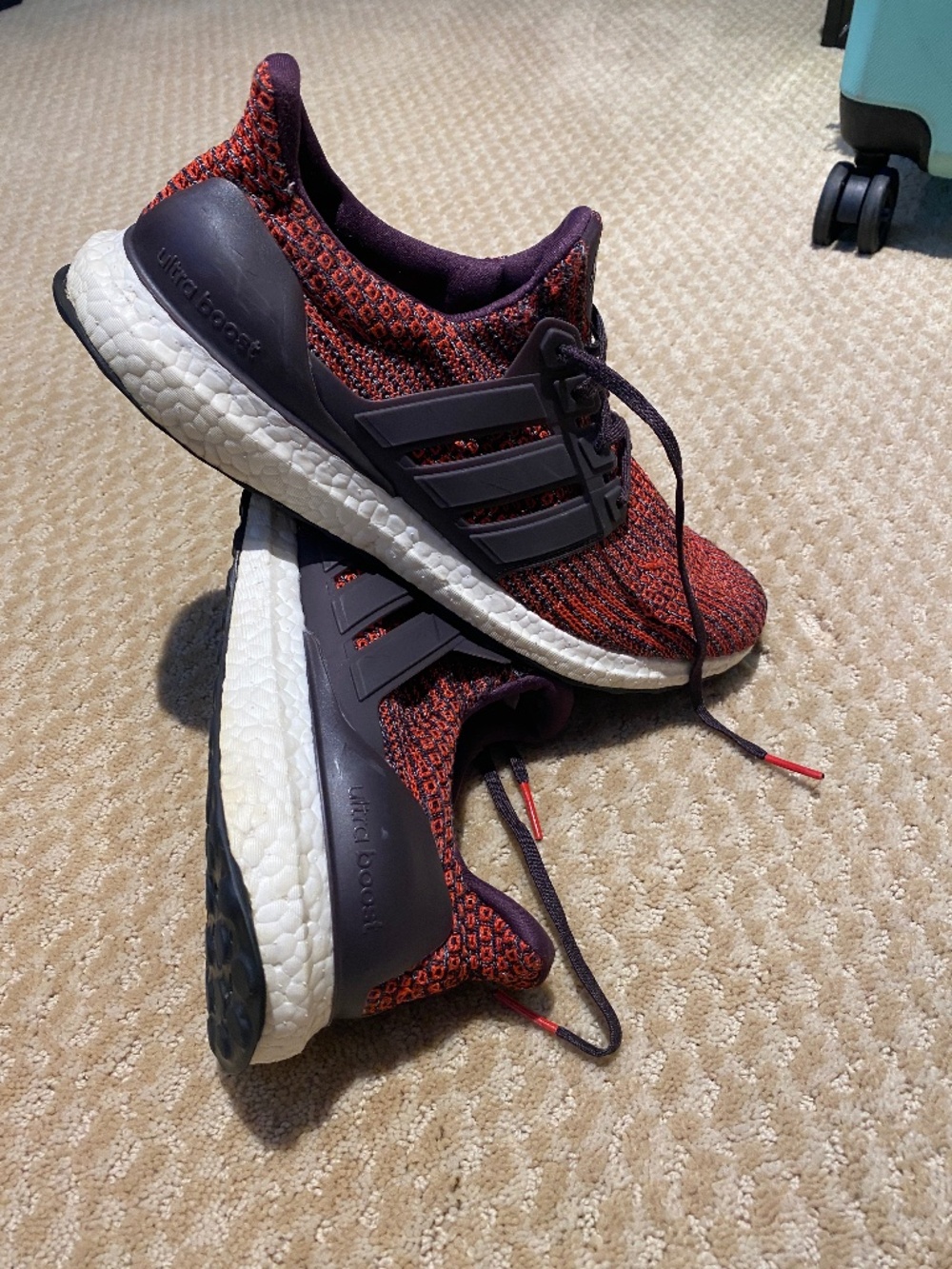 Size 10.5 - adidas UltraBoost 4.0 Noble Red
